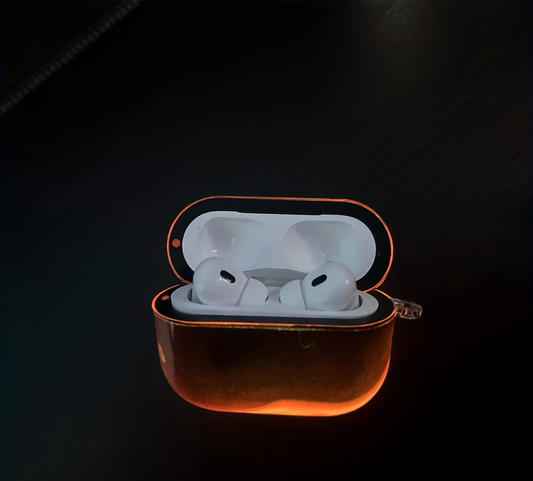 GlowFlow Airpod Case - Blaze Orange Edition