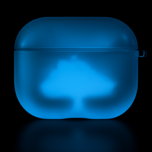 GlowFlow Airpod Case - Ocean Blue Edition